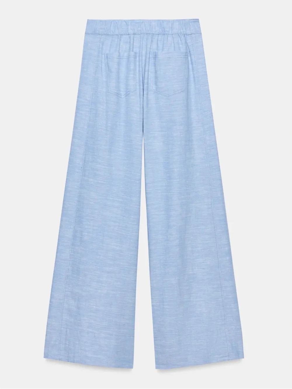 NWT Zara WIDE-LEG LINEN PANTS SIZE S